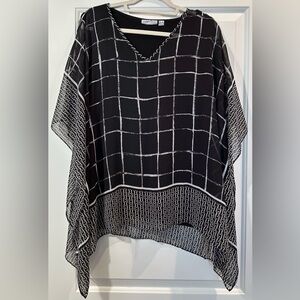 Susan Graver - Two Piece Tank with Poncho Layover